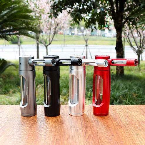ZenPuff Premium Aluminium-/Glas-Wasserflasche